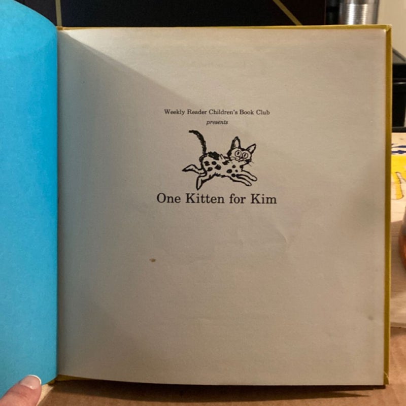 One Kitten For Kim (VINTAGE 1969)