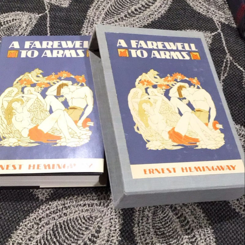 A Farewell to Arms - Ernest Hemingway - First Edition facsimile with slipcase 