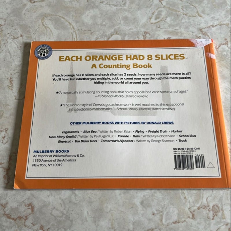 Each Orange Had 8 Slices