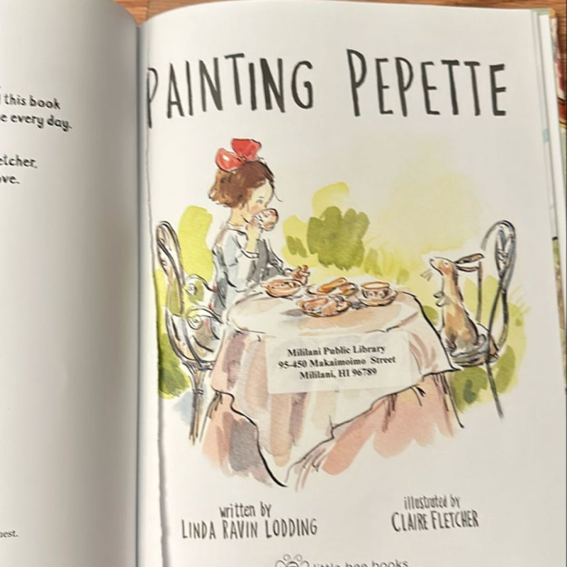 Painting Pepette