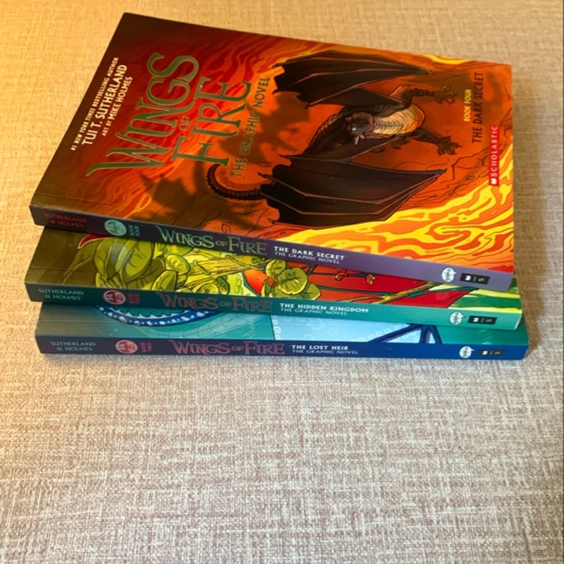 Wings of Fire Graphic Novel (books 2-4)