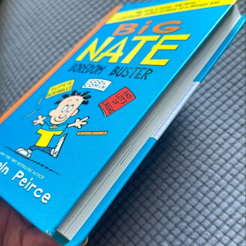 Big Nate Boredom Buster: Super Scribbles, Cool Comix, and Lots of Laughs