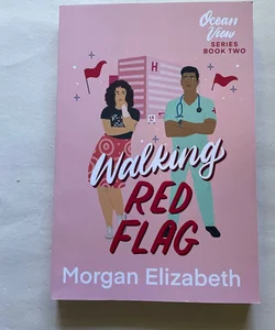 Walking Red Flag - signed 