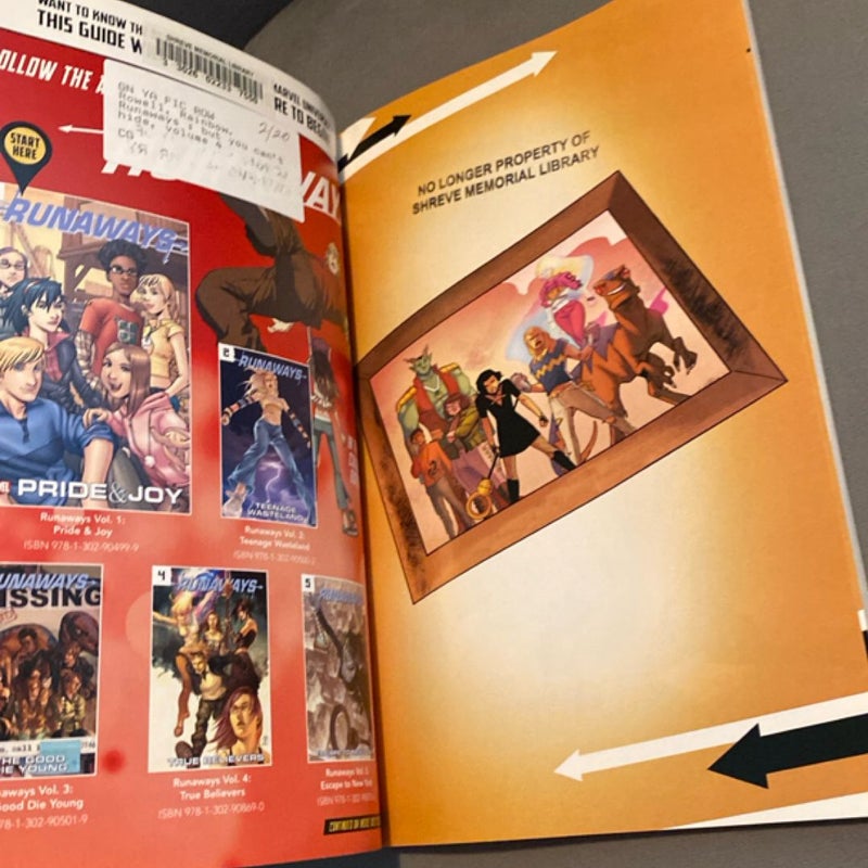 Runaways by Rainbow Rowell Vol. 4: but You Can't Hide