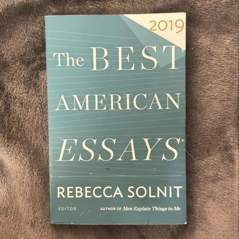 The Best American Essays 2019