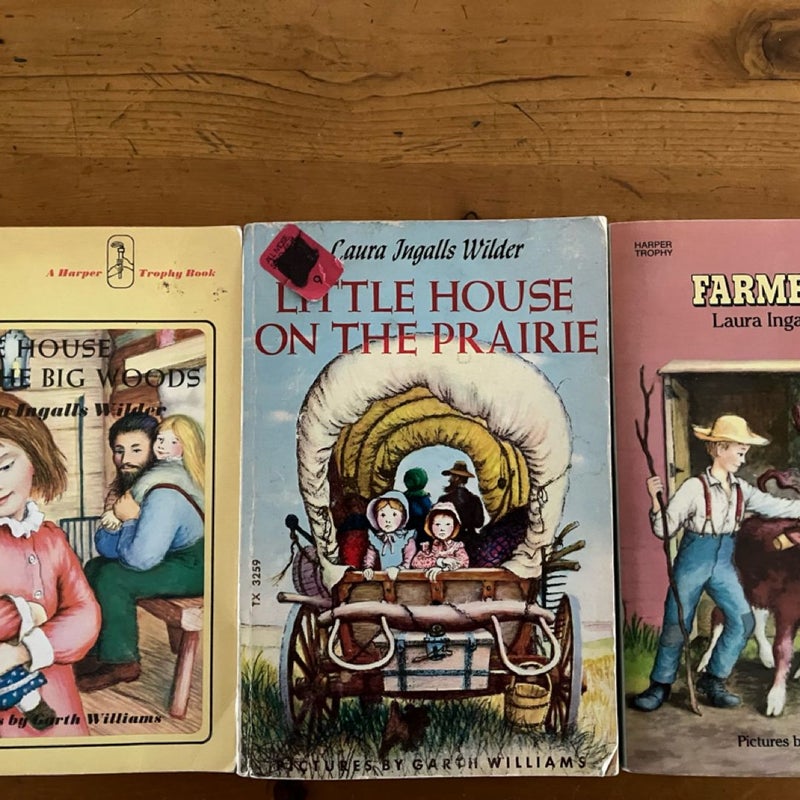 Laura Ingalls Wilder Little House Book Lot