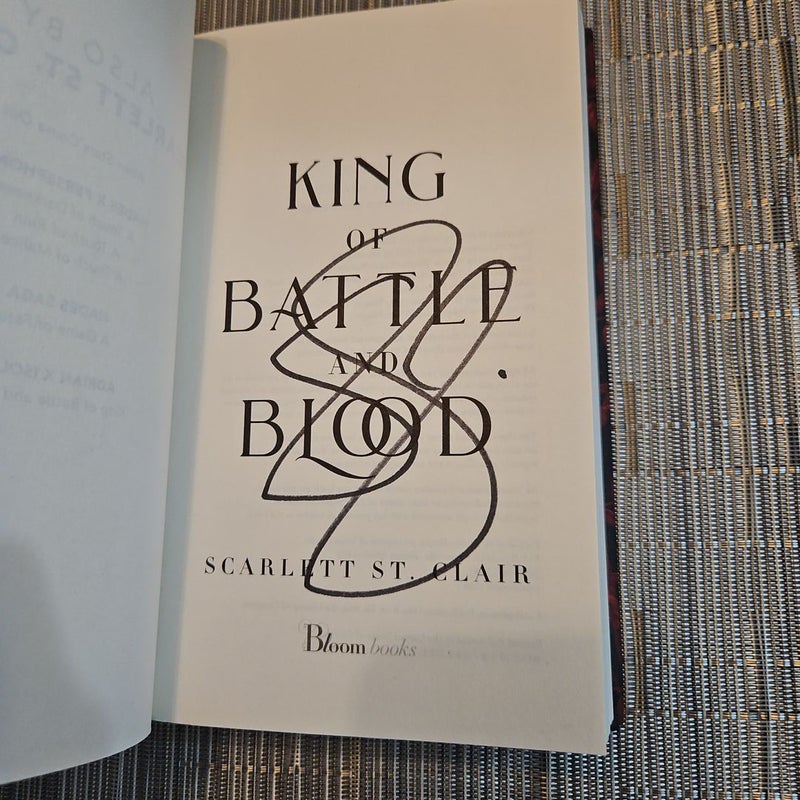 King of Battle and Blood (Signed)