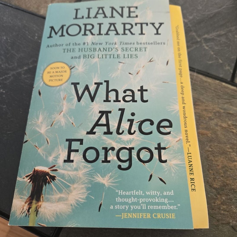 What Alice Forgot