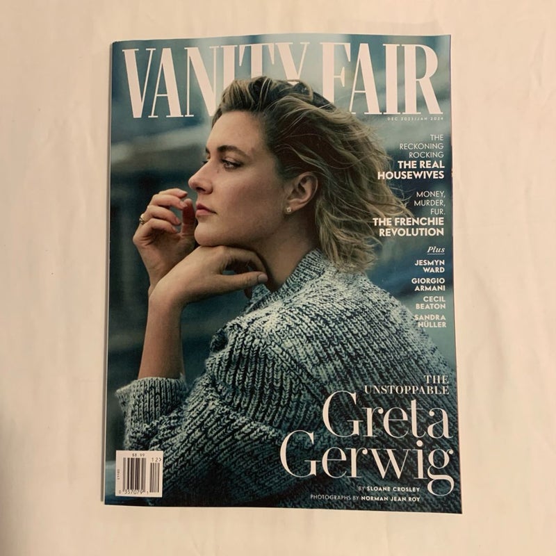 Vanity Fair Greta Gerwig “The Unstoppable” Issue 12/23 1/24 Magazine + Chanel #5 Insert 