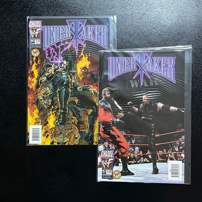 WWF Chaos! Comics UnderTaker #1-10 Plus Bonus