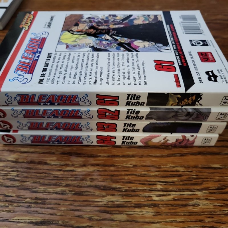 Bleach, Volumes 61, 62, 63, 64 