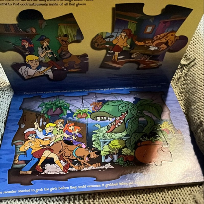 Scooby-Doo mystery puzzle party book