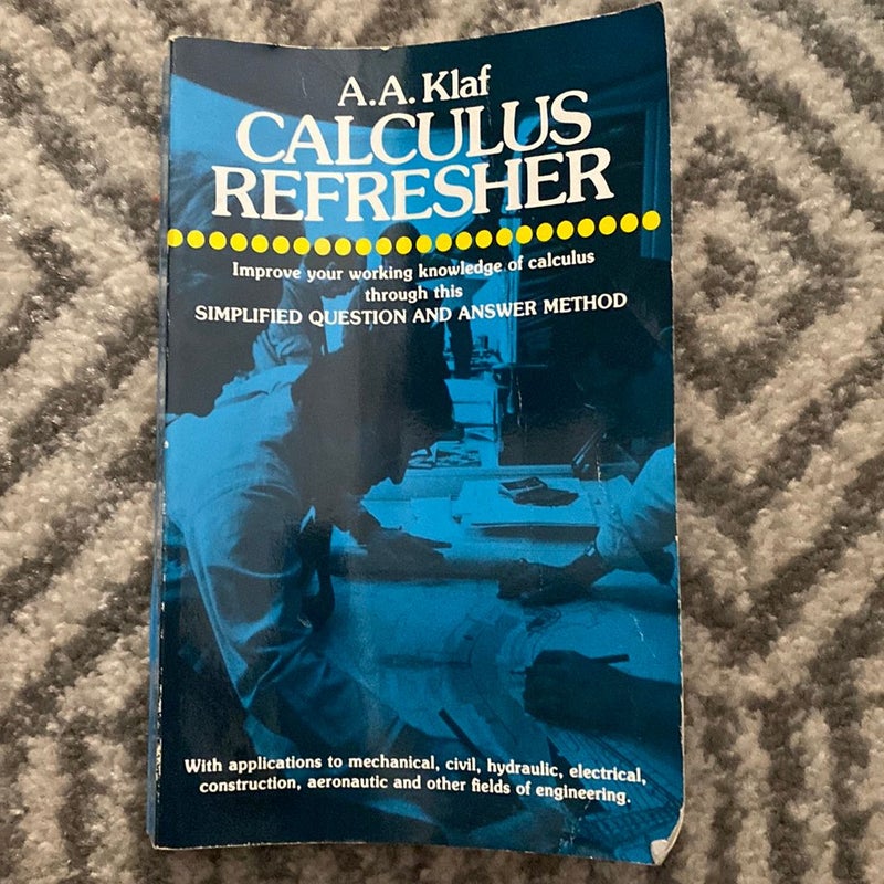 Calculus Refresher