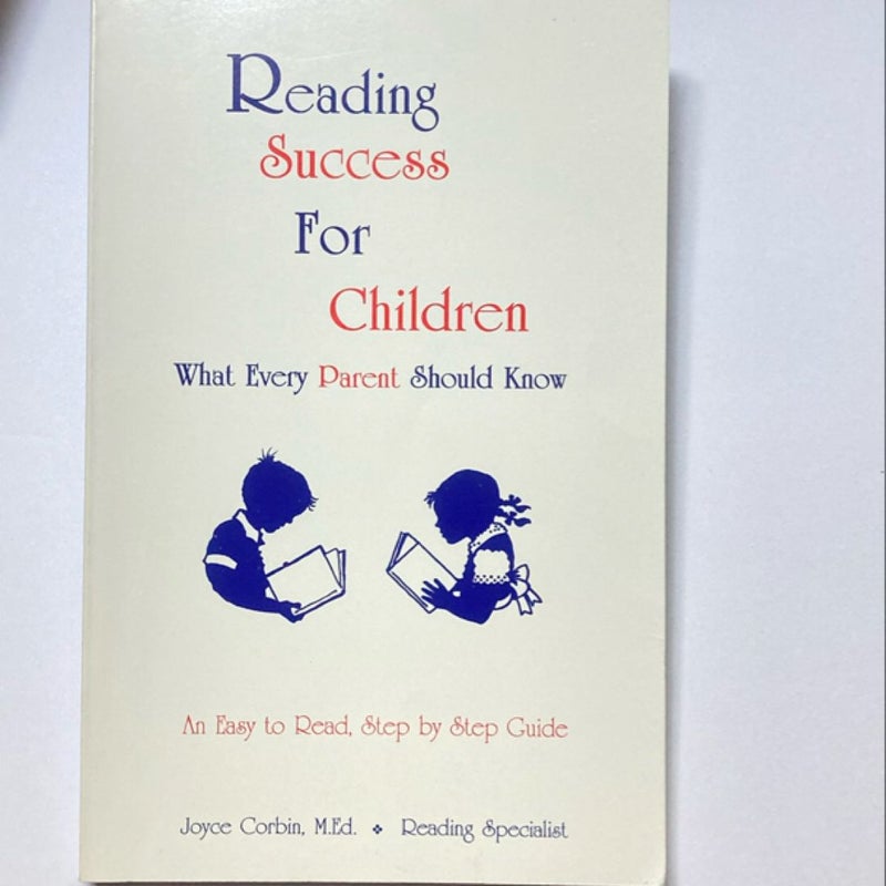 Reading Success for Children