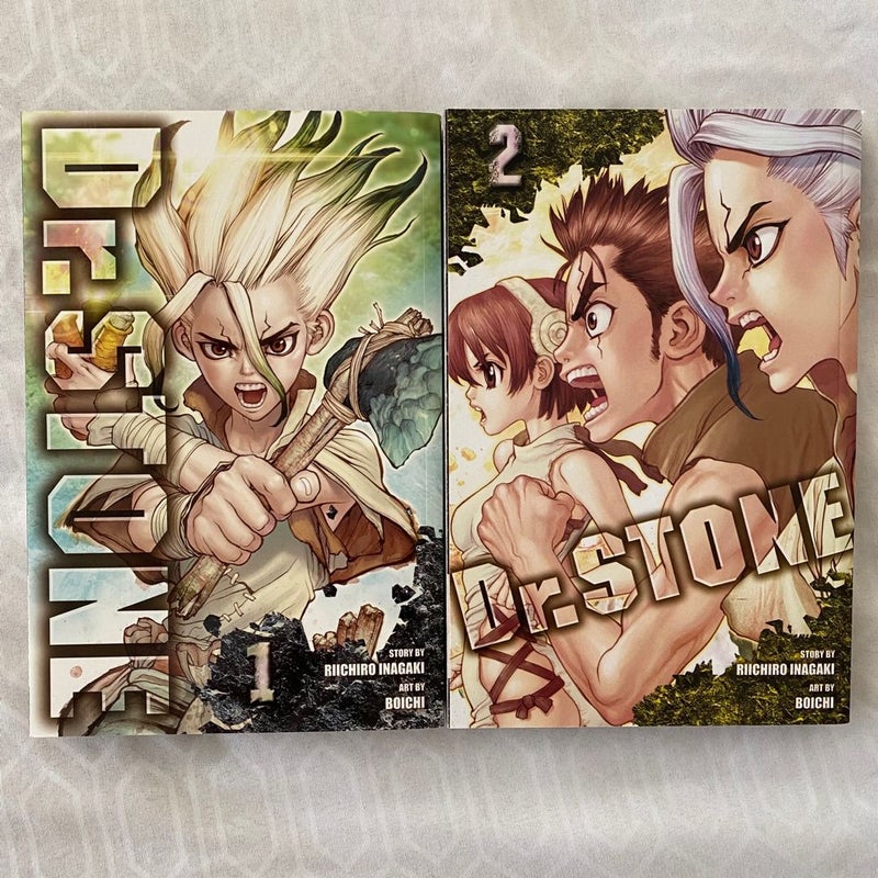 Dr. STONE, Vol. 1 and 2