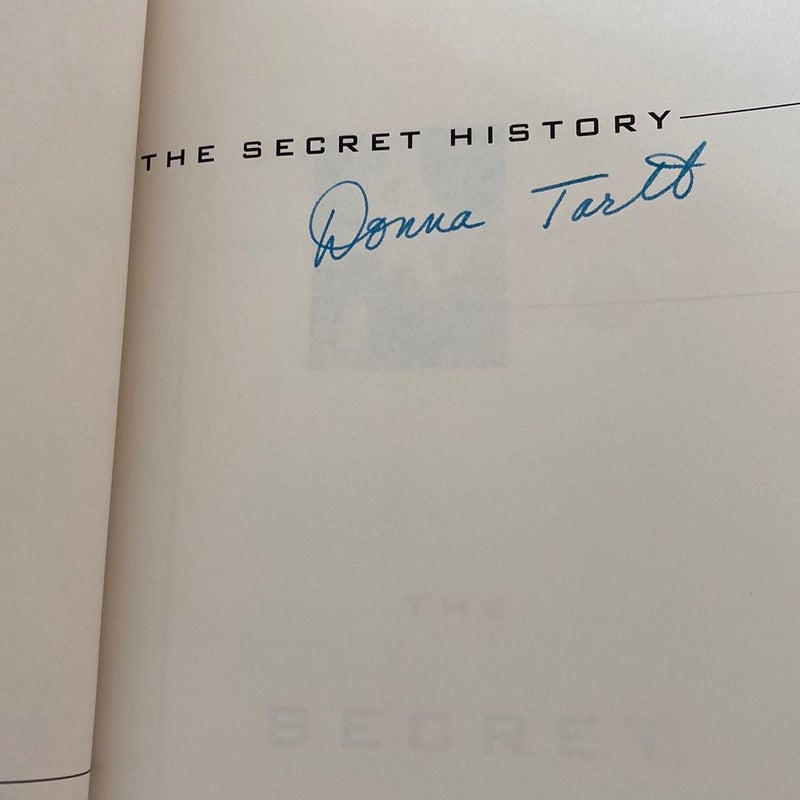 The Secret History—Signed 