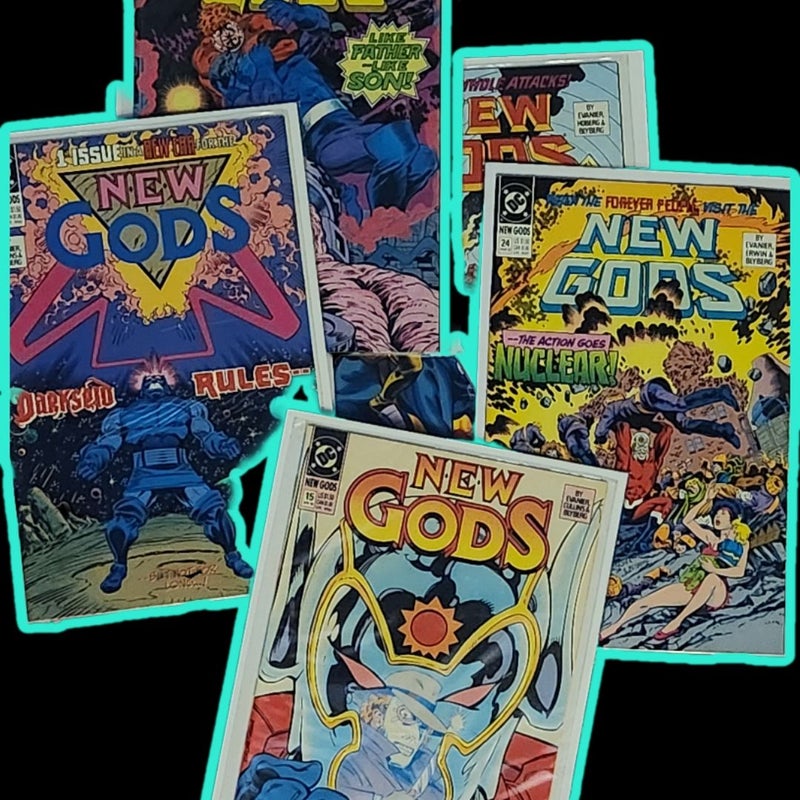New Gods vol 4: 15, 17, 21, 22, 24