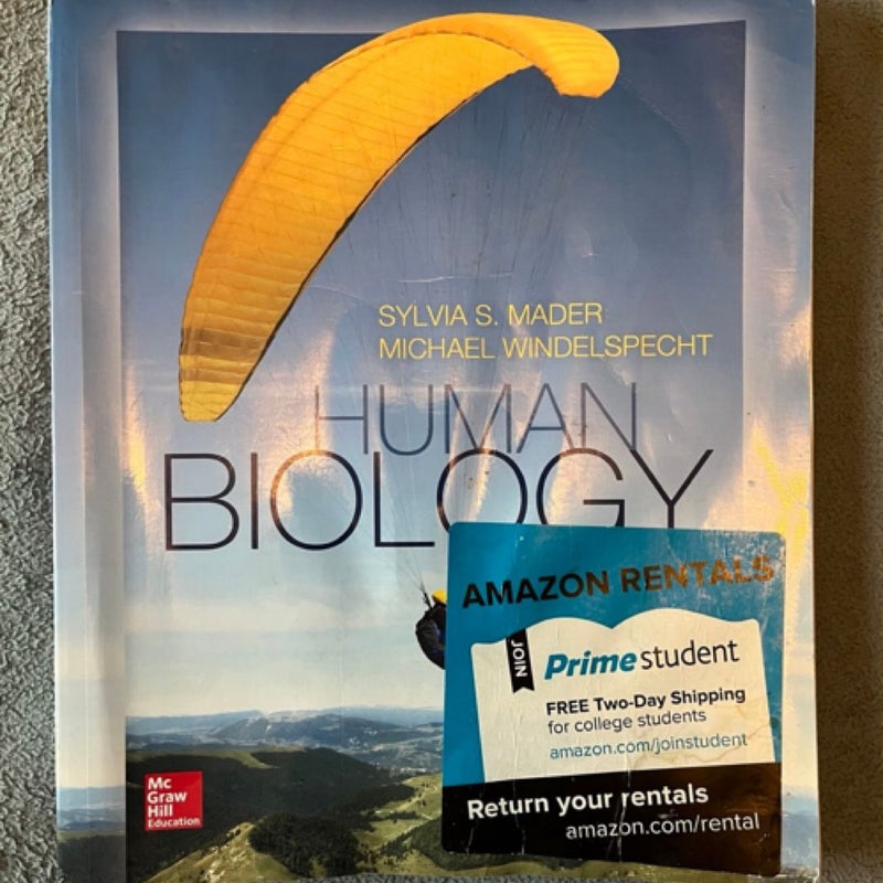 語学+参考書 Human Biology MADER Human Biology: Mader, Sylvia, Windelspecht, Michael