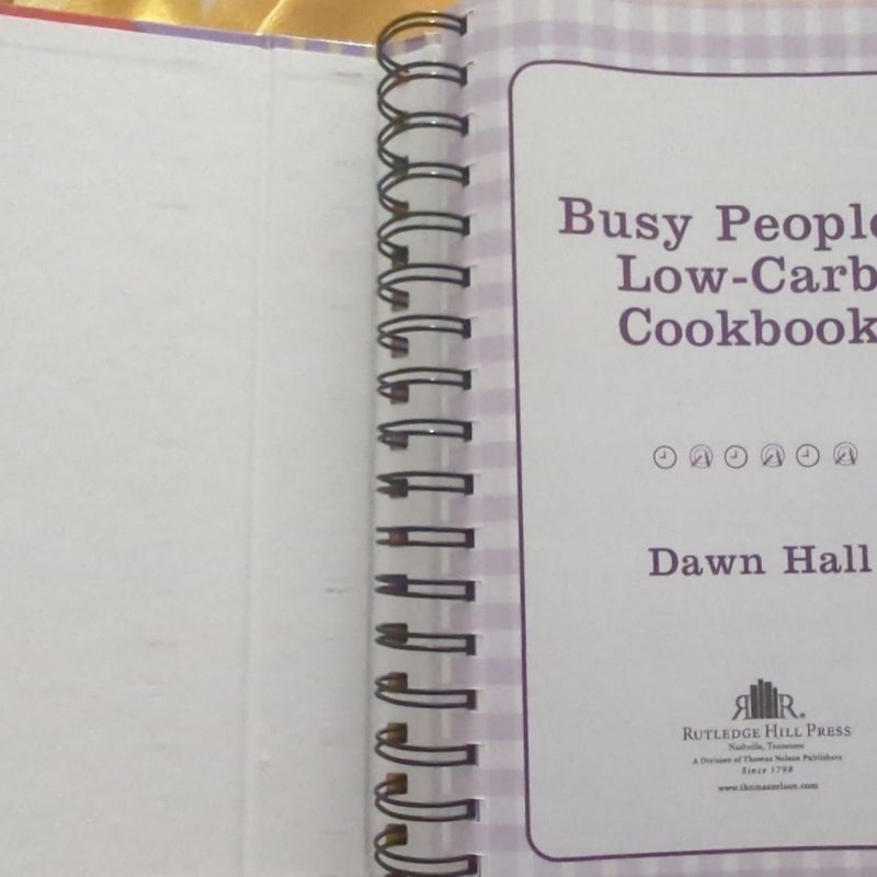 Busy People's Low Carb Cookbook