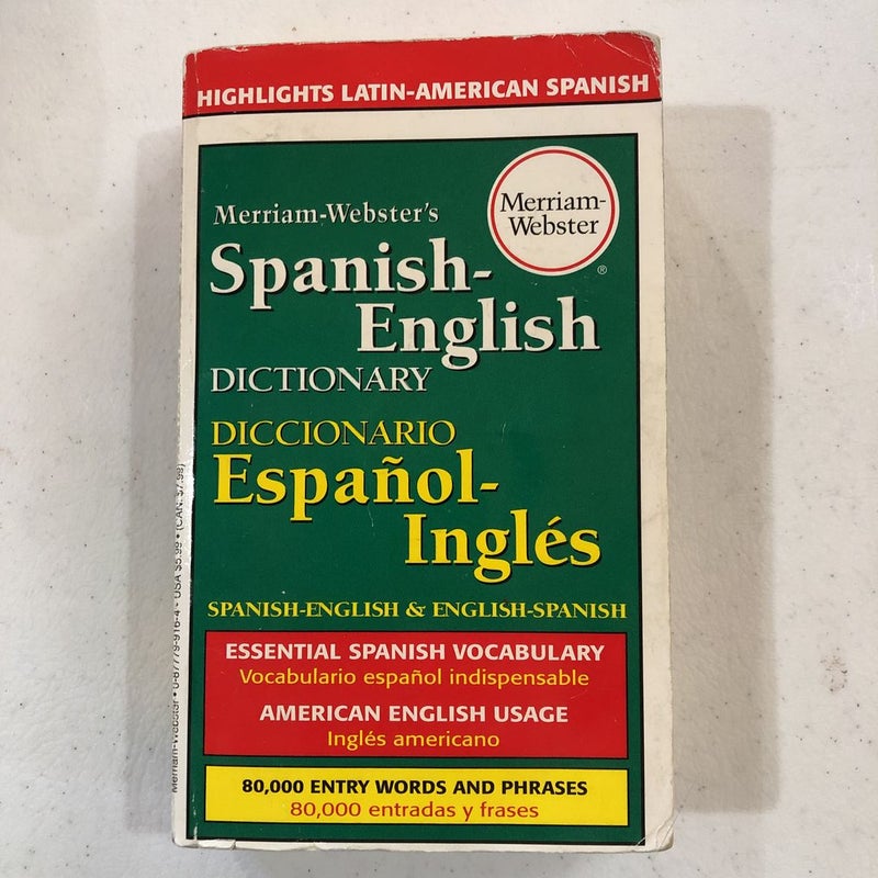 Spanish-English Dictionary 