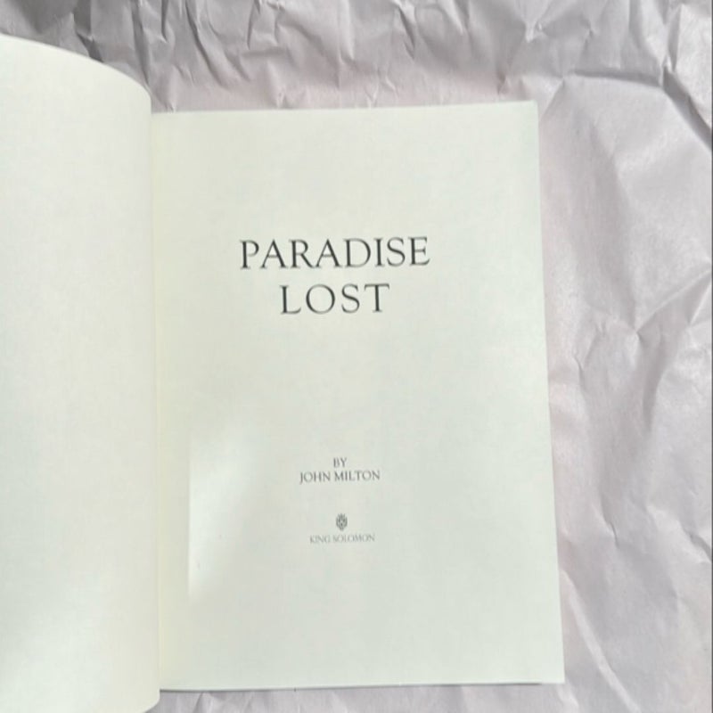 Paradise Lost