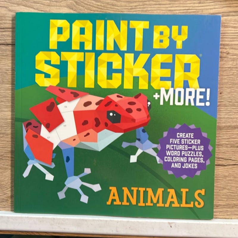 Paint by Sticker: Animals