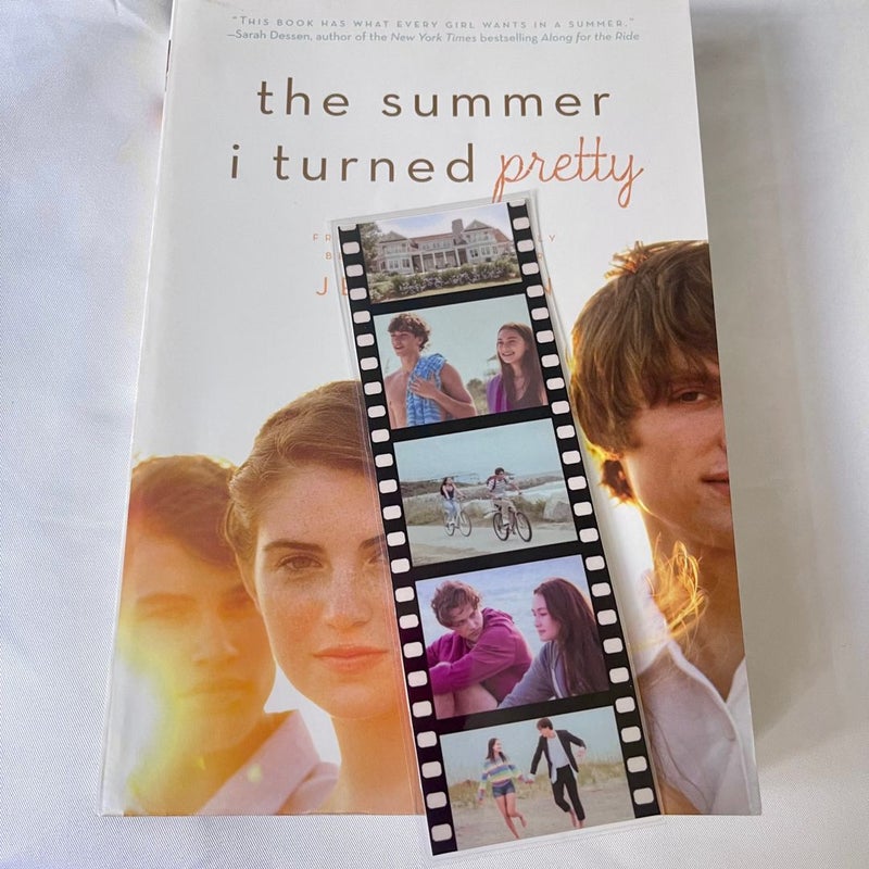 The Summer I Turned Pretty film strip bookmark