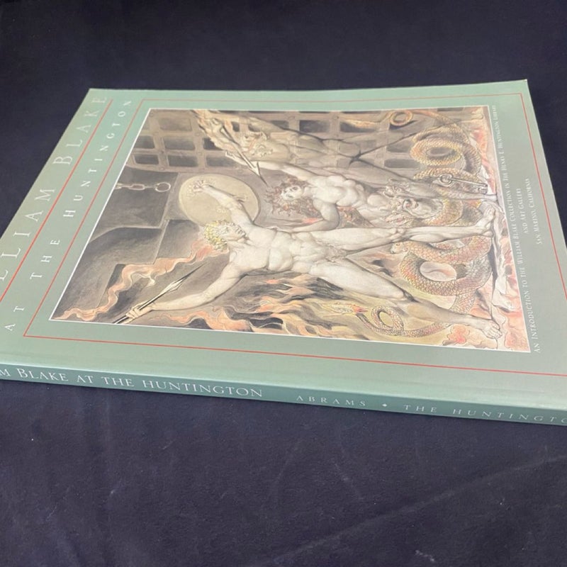 William Blake at the Huntington Book Abrams 1994