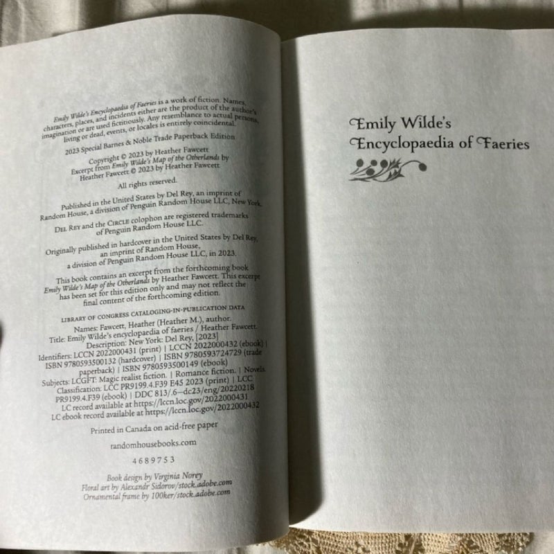 Emily Wilde's Encyclopaedia of Faeries