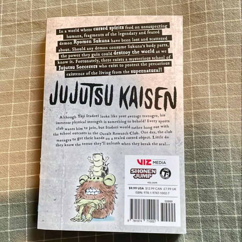 Jujutsu Kaisen, Vol. 1