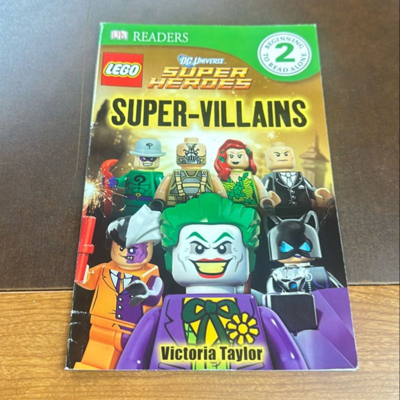 DK Readers L2: LEGO DC Super Heroes: Super-Villains