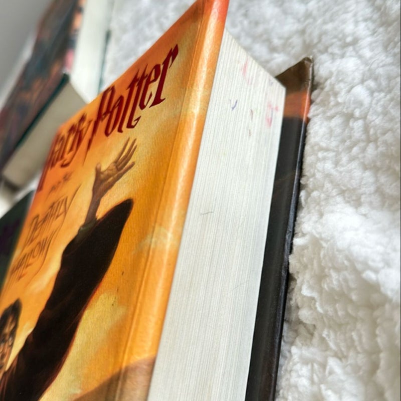 Harry Potter First American Edition books 1-7 