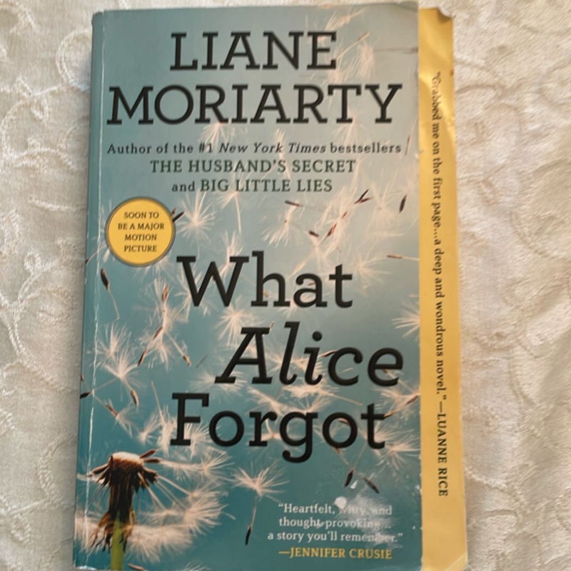 What Alice Forgot