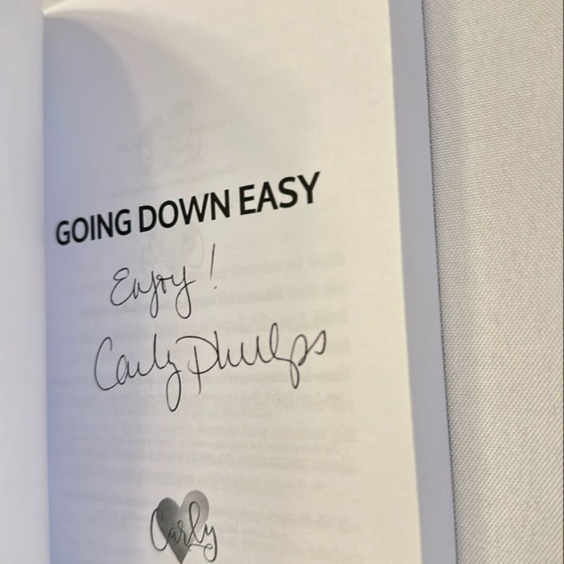 Going down Easy - Signed