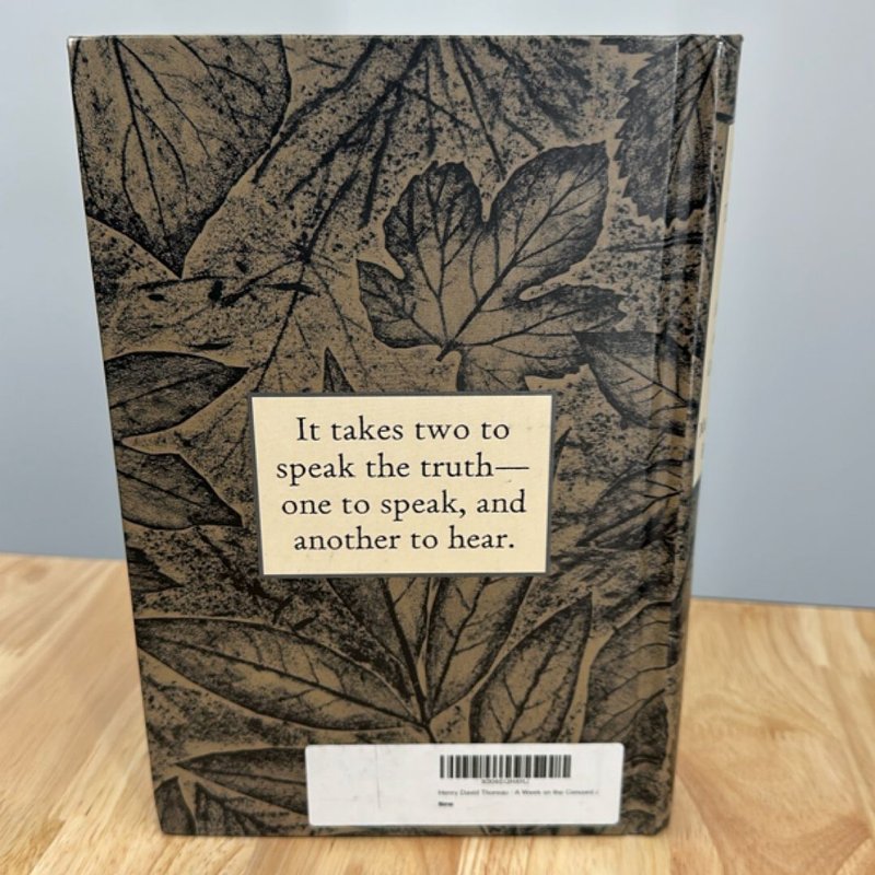 A Week On The Concord And Merrimack Rivers