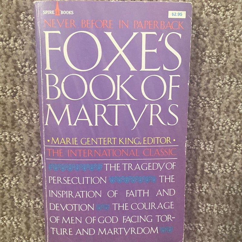 Foxe’s Book of Martyrs 