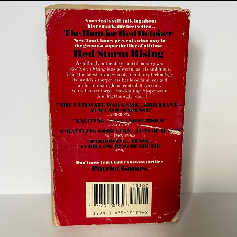 Tom Clancy Book Bundle, 3 books