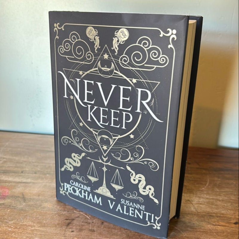 Never Keep (Book 1 in the Sins of the Zodiac Series)