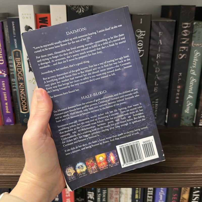 Half-Blood by Jennifer L Armentrout INDIE OOP
