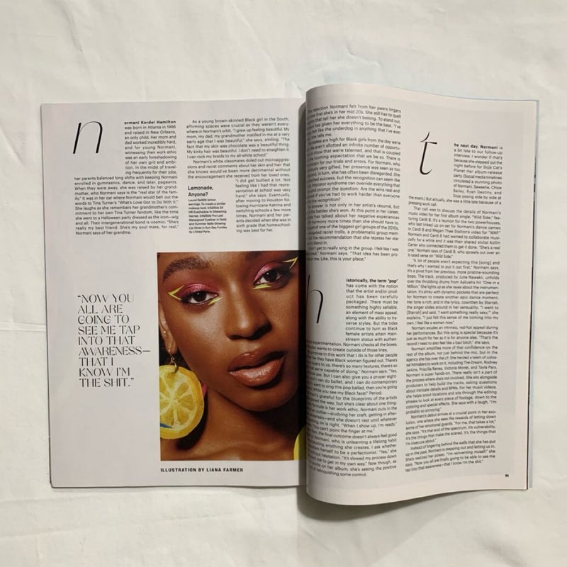 allure “Red Hot Normani “ Issue September 2021 Magazine