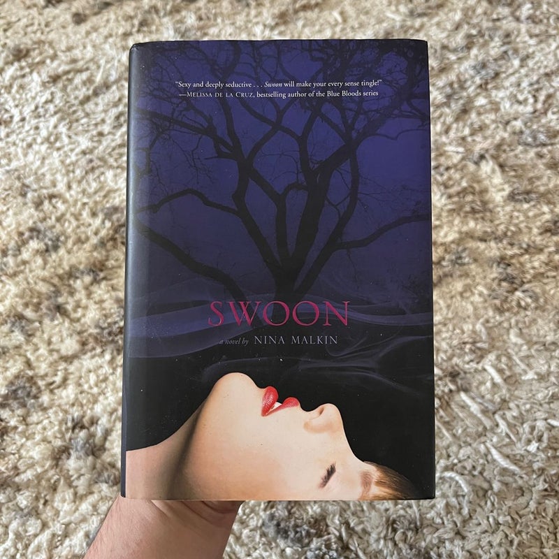 Swoon by Nina Malkin Hardback with dust cover