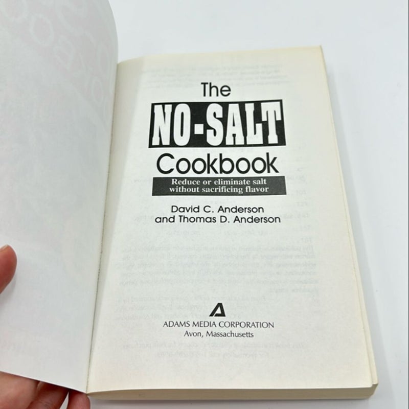 The No-Salt Cookbook