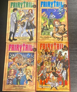 Fairy Tail 3,4,5,6