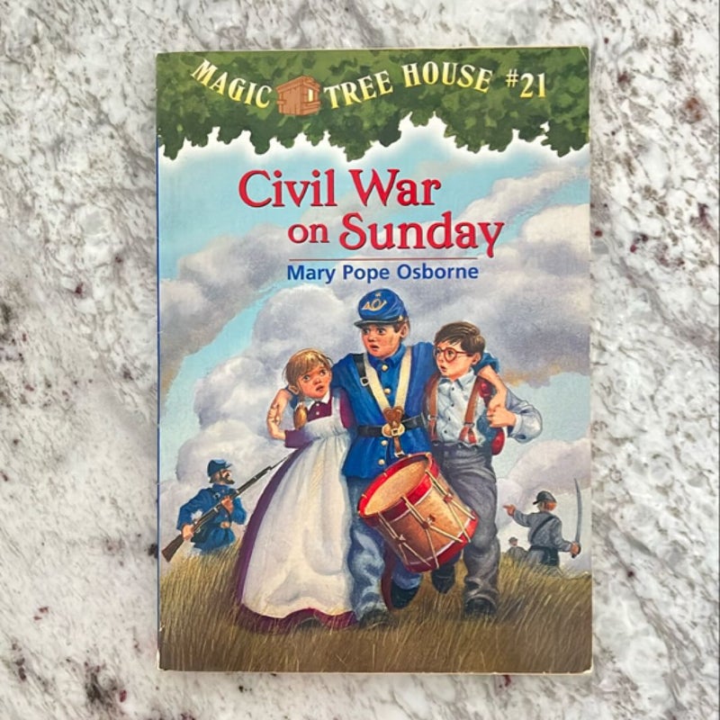 Magic Tree House #21 Civil War on Sunday