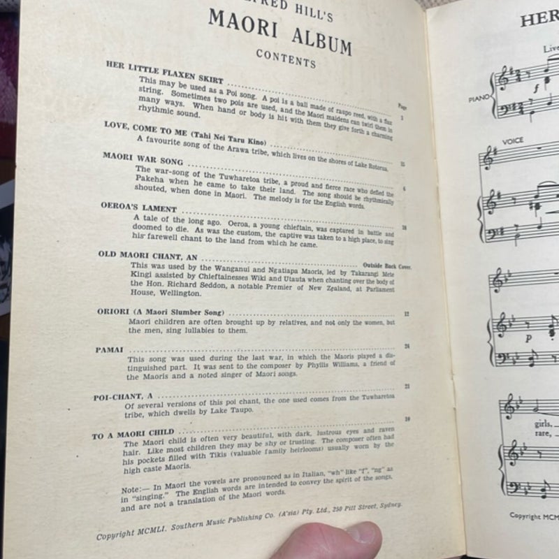 Alfred Hill’s Maori Album