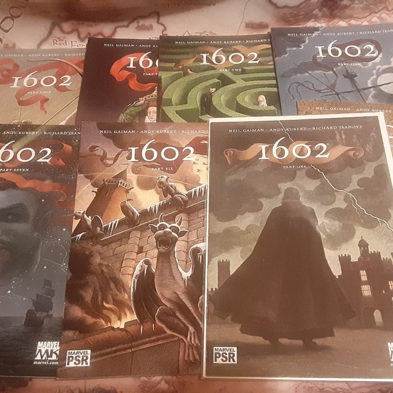 1602 1-8 complete Marvel Comics set