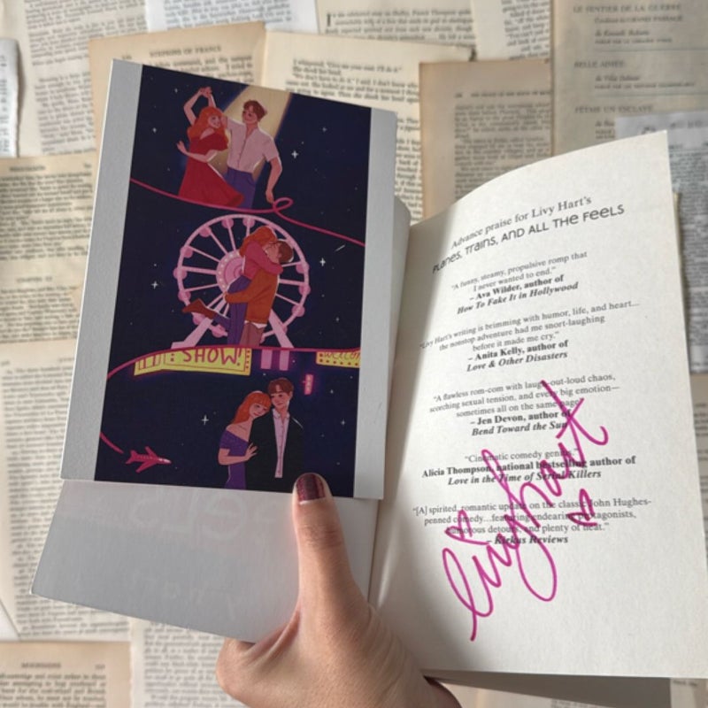 *SIGNED* Planes, Trains, and All the Feels
