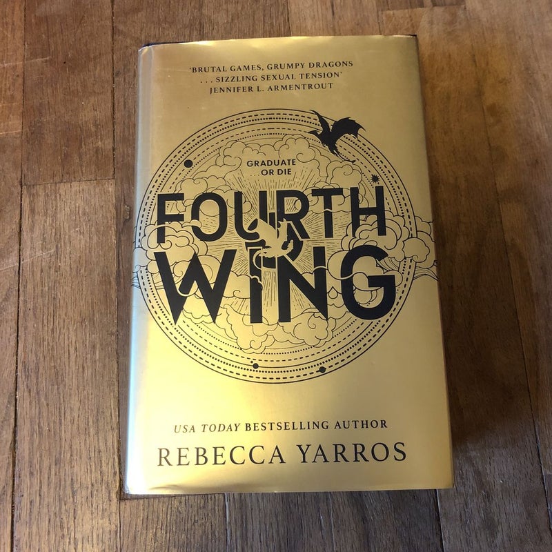 Fourth Wing by Rebecca Yarros, Hardcover | Pangobooks