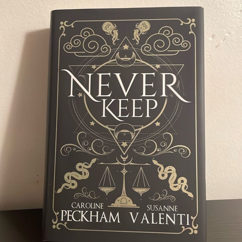 Never Keep (Book 1 in the Sins of the Zodiac Series)