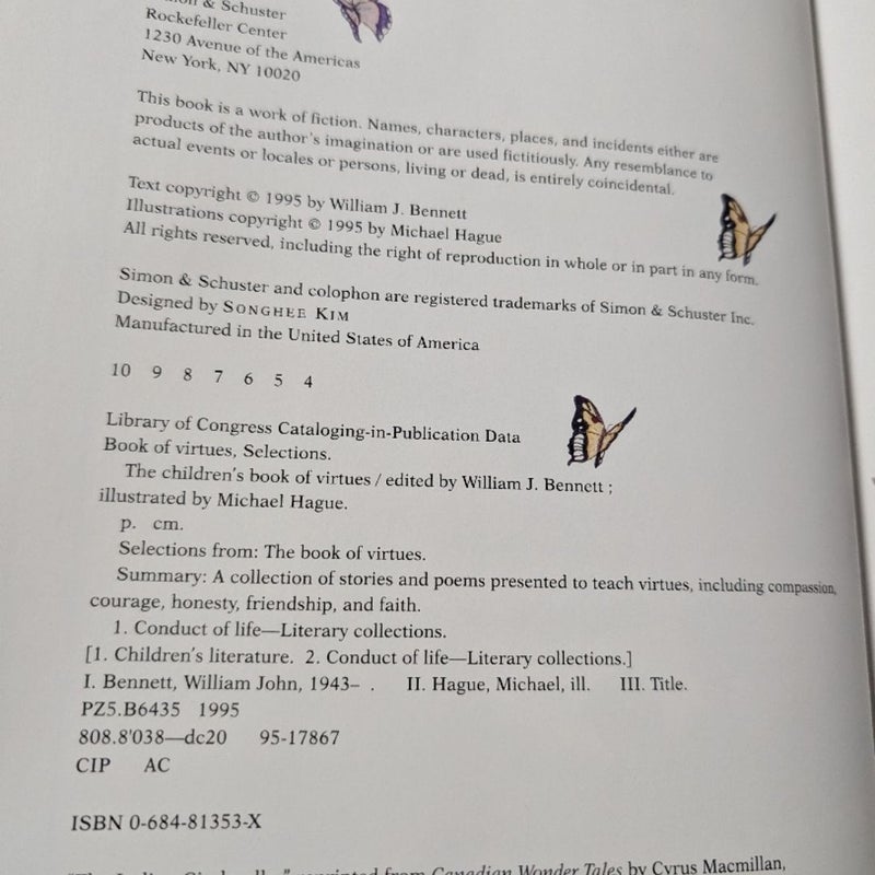 Children's Book of Virtues